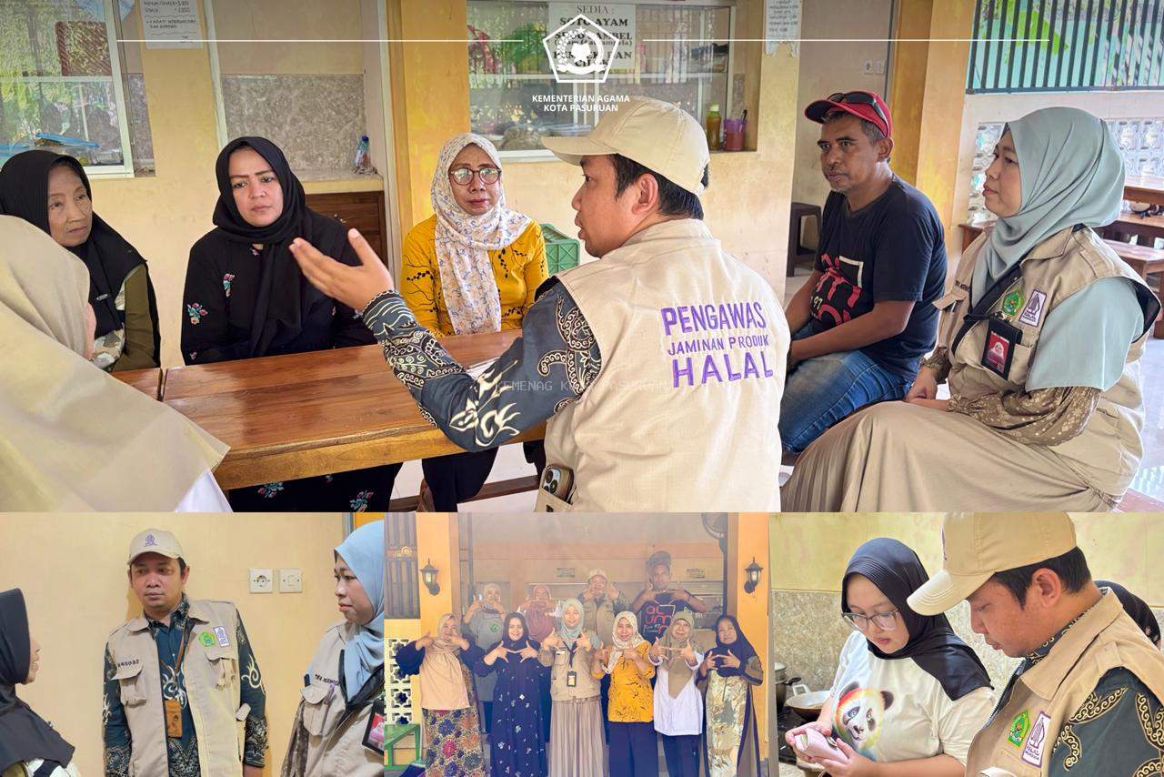 Wujudkan Sekolah Sadar Halal, Kemenag Kota Pasuruan Gencarkan GESAH