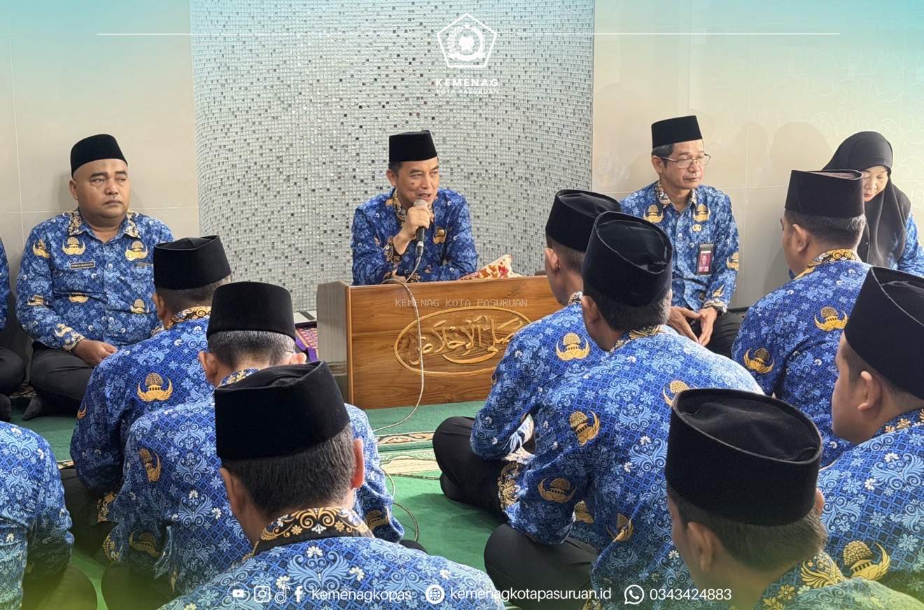 Kemenag Kota Pasuruan Gelar Sosialisasi Zona Integritas, Teguhkan Komitmen Pelayanan Berintegritas