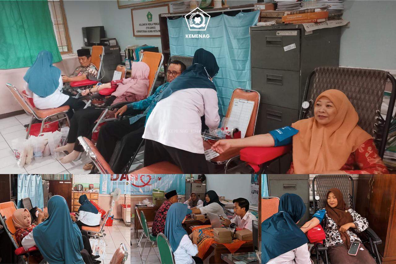 Donor Darah HAB Kemenag RI ke-80: Wujud Kepedulian untuk Sesama