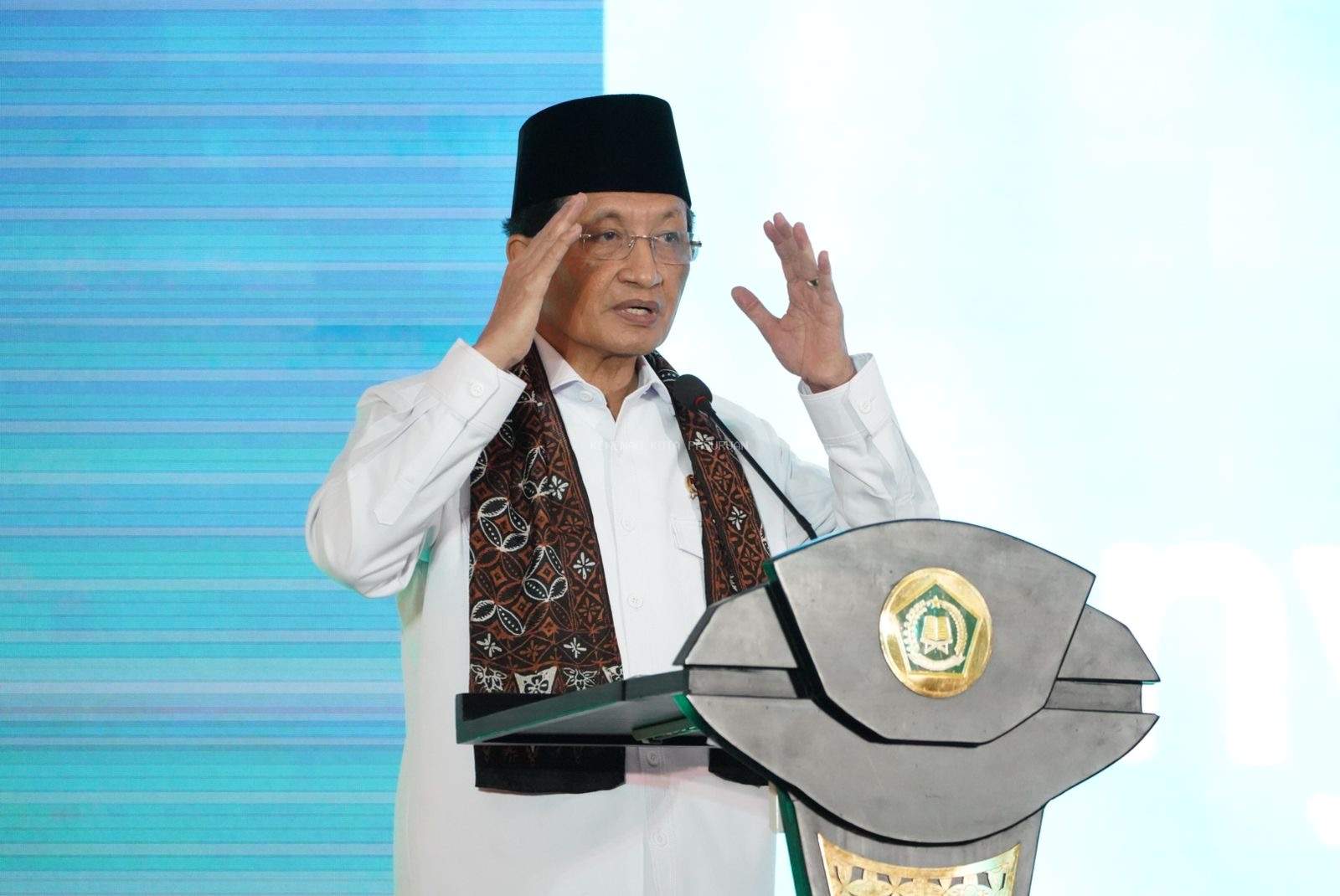 Isra Mikraj 1447 H, Menag Ajak Umat Peduli Alam dan Sosial lewat Nilai Salat
