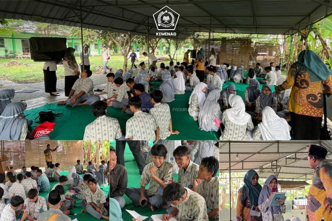 Seru dan Inspiratif! BRUS KUA Bugul Kidul Bangun Karakter Remaja di SMK MUTU Pasuruan