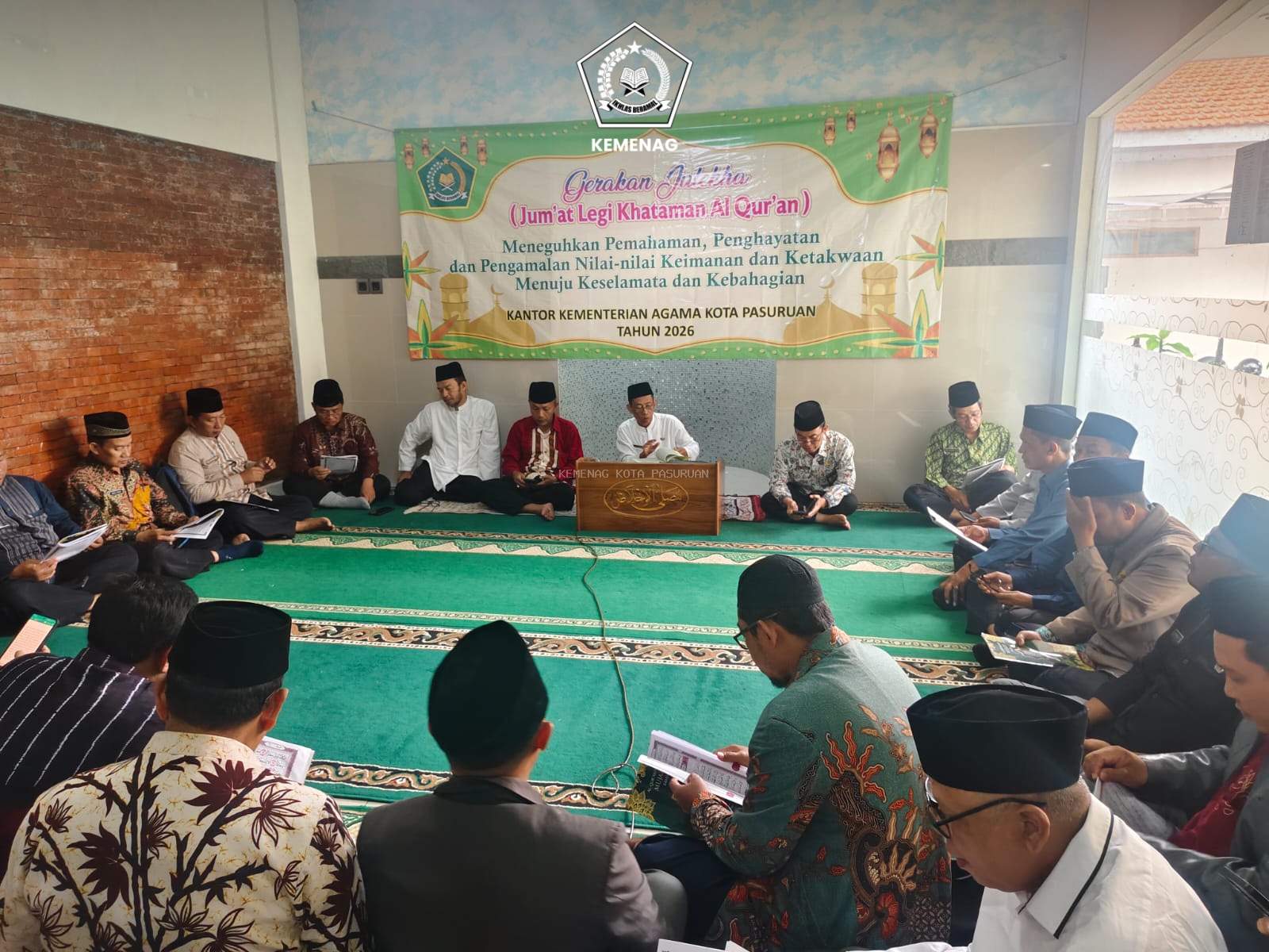 JULEKHA: Meneguhkan Nilai Keimanan dan Ketakwaan ASN Kemenag Kota Pasuruan
