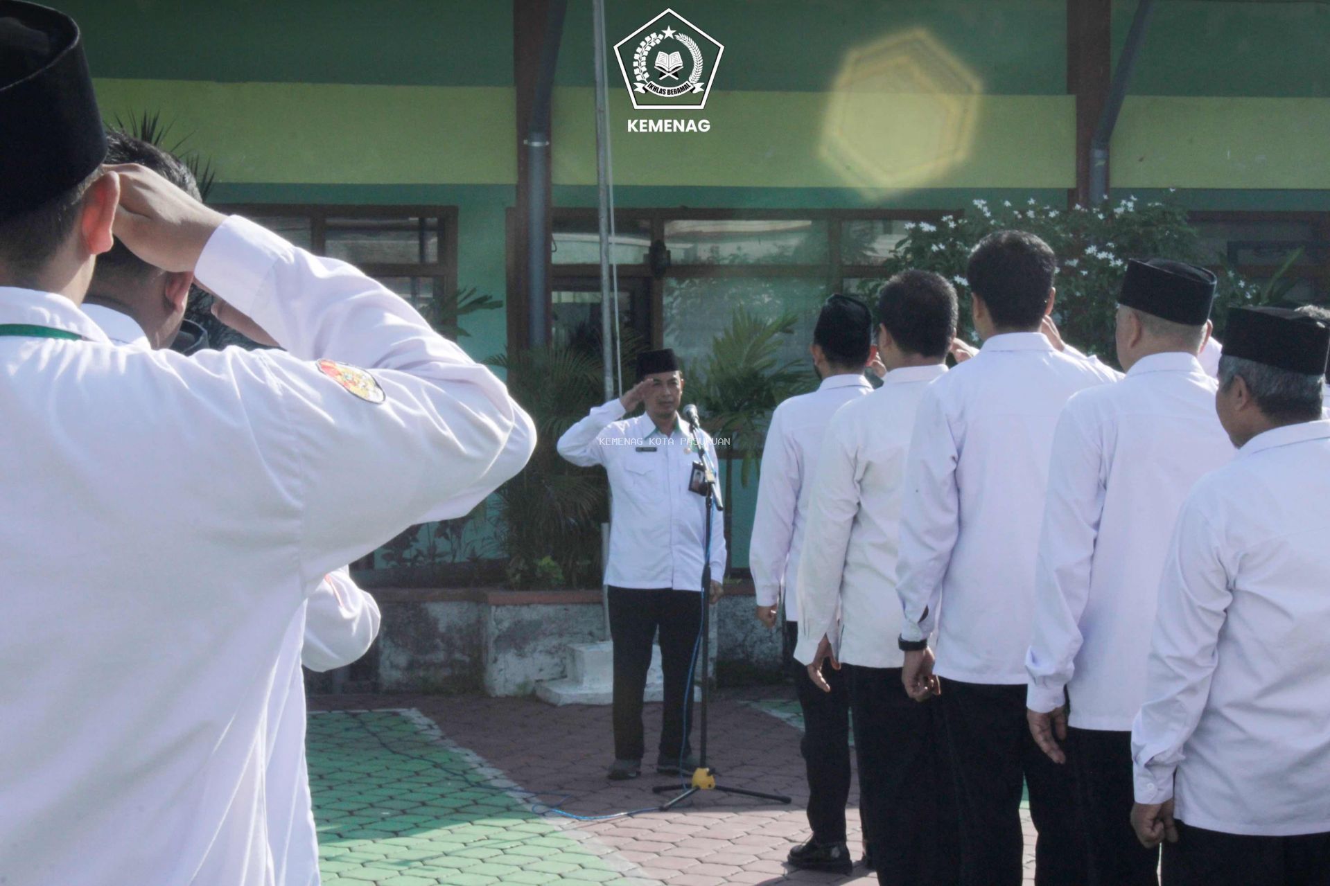 Apel Pagi Kemenag Kota Pasuruan, Kemenag Tekankan Integritas dan Sikap Tegas terhadap Gratifikasi