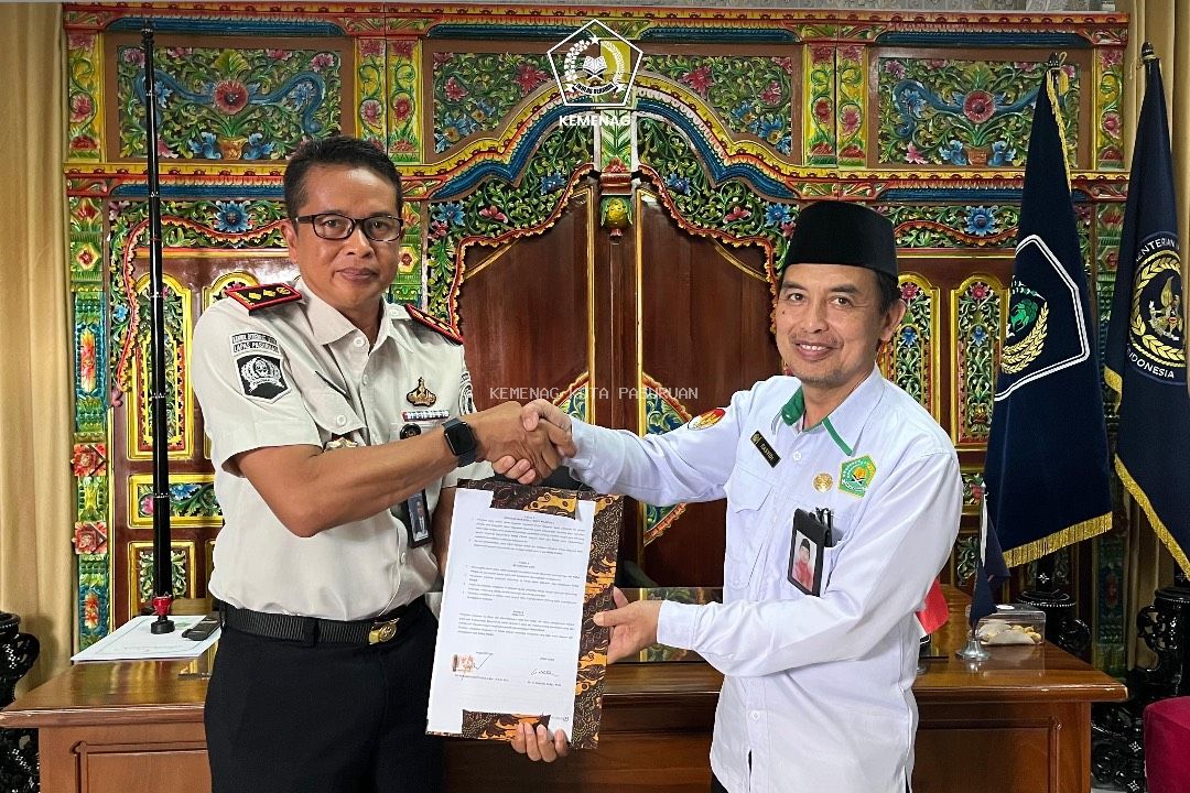 Kemenag dan Lapas Klas II B Kota Pasuruan Teken Kerja Sama Pembinaan Spiritual, Rohani dan Mental Warga Binaan