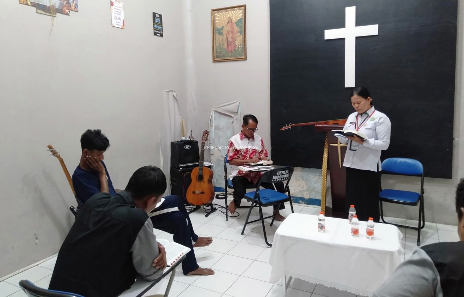 Penyuluh Agama Kristen Kemenag Kota Pasuruan Hadirkan Pesan Harapan bagi Warga Binaan Lapas
